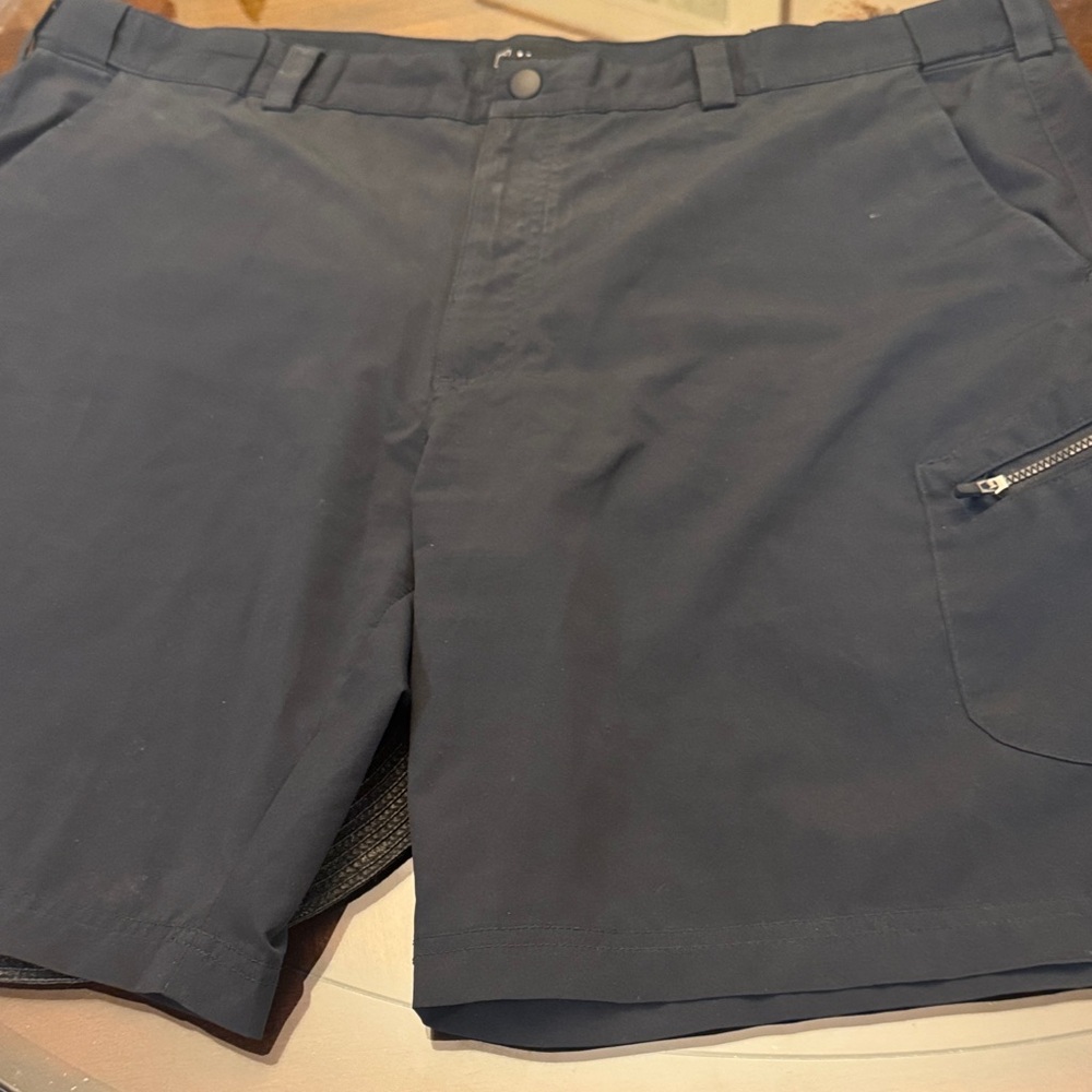 🎉Host Pick PGA Tour Men's Black Flat Front Shorts